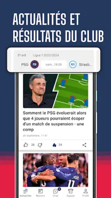 Paris Foot En Direct football android App screenshot 6